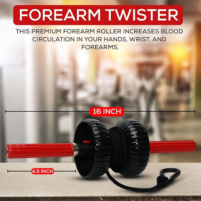 Forearm Exerciser - Wrist and Forearm Strengthener Enhanced