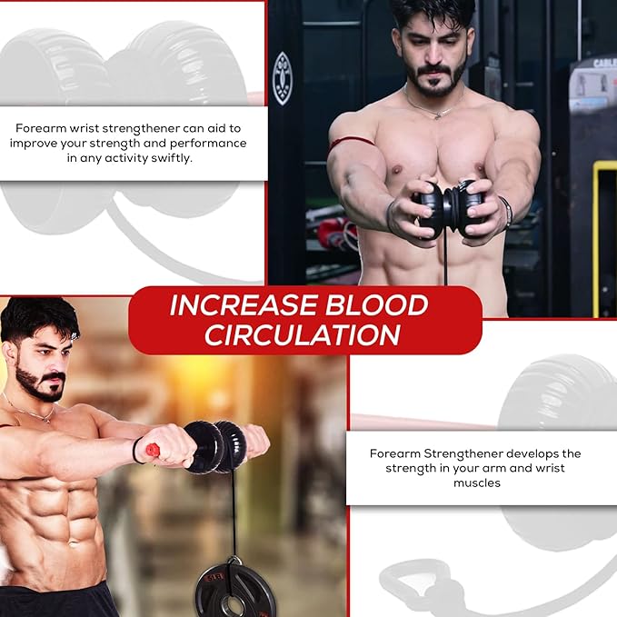 Forearm Exerciser - Wrist and Forearm Strengthener Enhanced