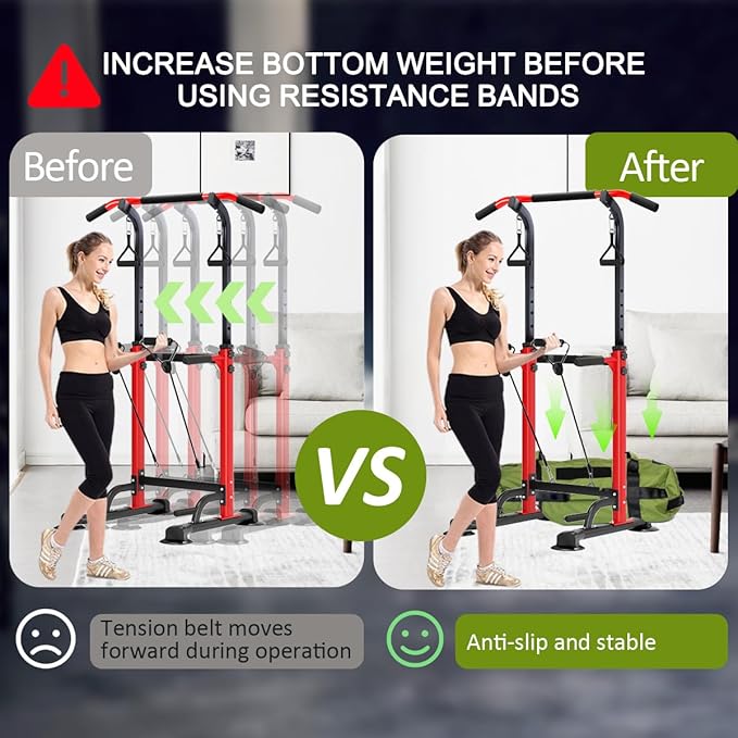 Power Tower Pull Up Bar 6 feet