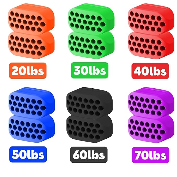 CXYARY 12PCS Jaw Exerciser for Men & Women 6 Resistance