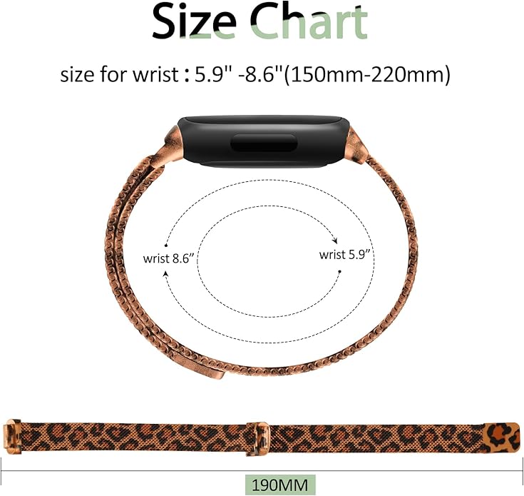 Amzpas band for Fitbit Inspire 3 Bands Women Men, Stainless Steel Mesh Loop Adjustable Magnetic Wristband Replacement Straps Compatible with Fitbit Inspire 3 Fitness Tracker