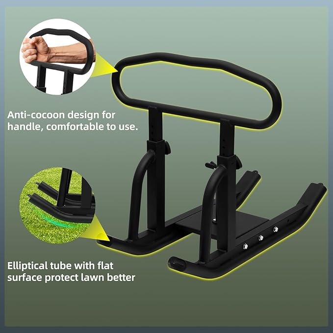 Weight Sled, Fitness Sled, Fitness Strength Training Sled,Adjustable 1" and 2" Weight