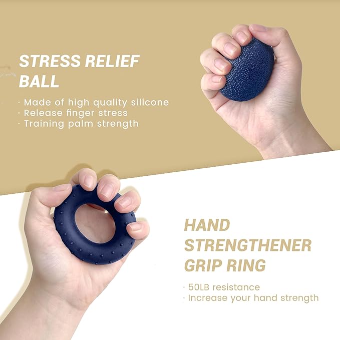 FLYFE Grip Strength Trainer Kit (5 Pack)