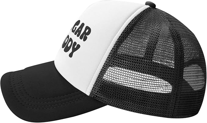 Put It On My Husband's Tab Drinking Trucker Hat - Funny Pink Trucker Hat for Women and Men