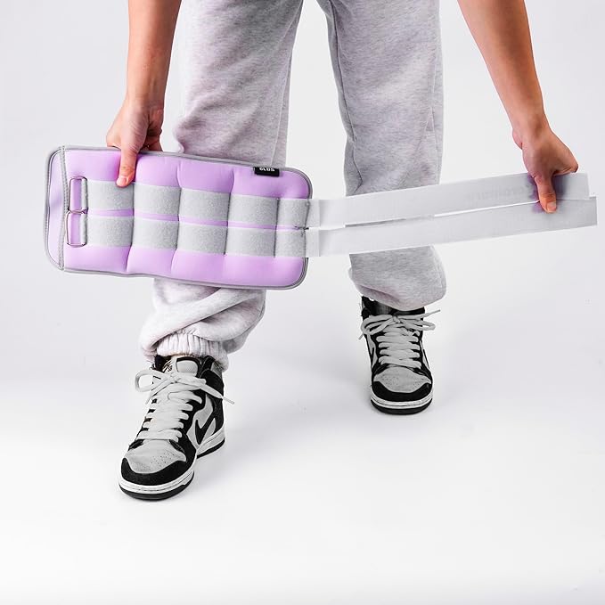 Ankle Weights, 1/2/3/4/5/6/8/10/12 LBS (1 Pair) Wrist Arm