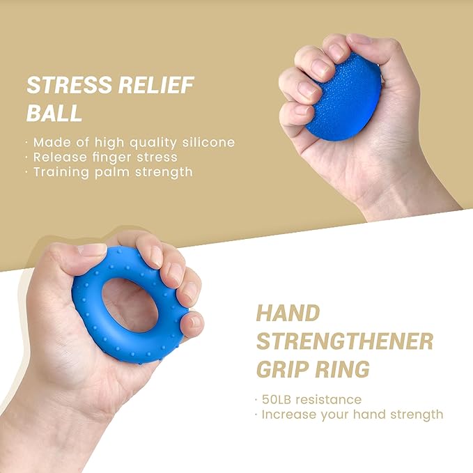 FLYFE Grip Strength Trainer Kit (5 Pack)