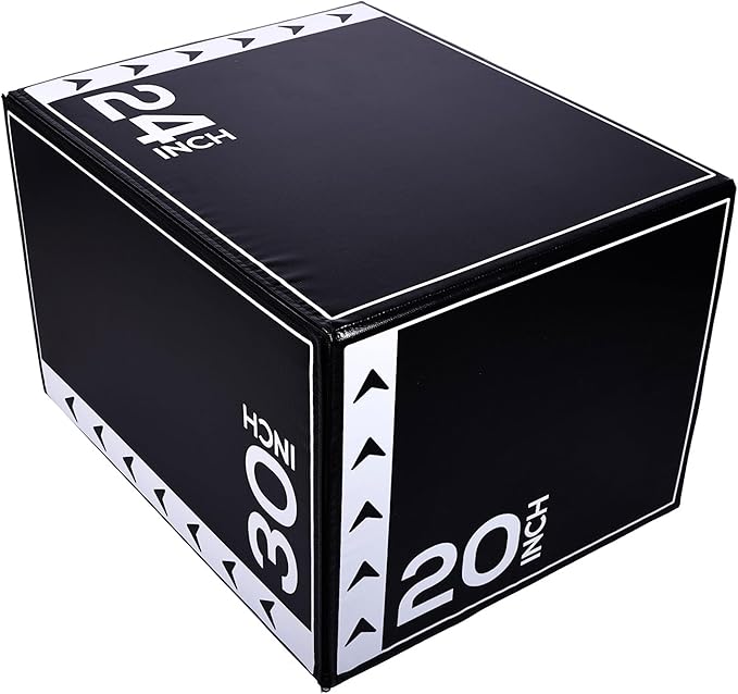 BalanceFrom Plyo Jumping Exercise Box, Home Gym Workout Trainer, Multiple Options