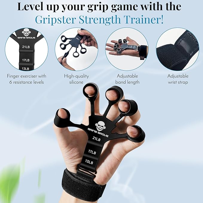 Vein Gripper Set - Gray & Black -