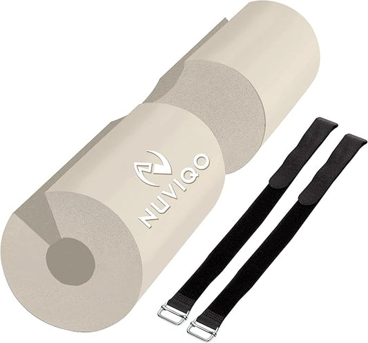 Barbell Pad Squat Pad for Lunges and Squats - Hip Thrust Pad for Standard and Olympic Bars - Provides Cushion to Neck and Shoulders While Training