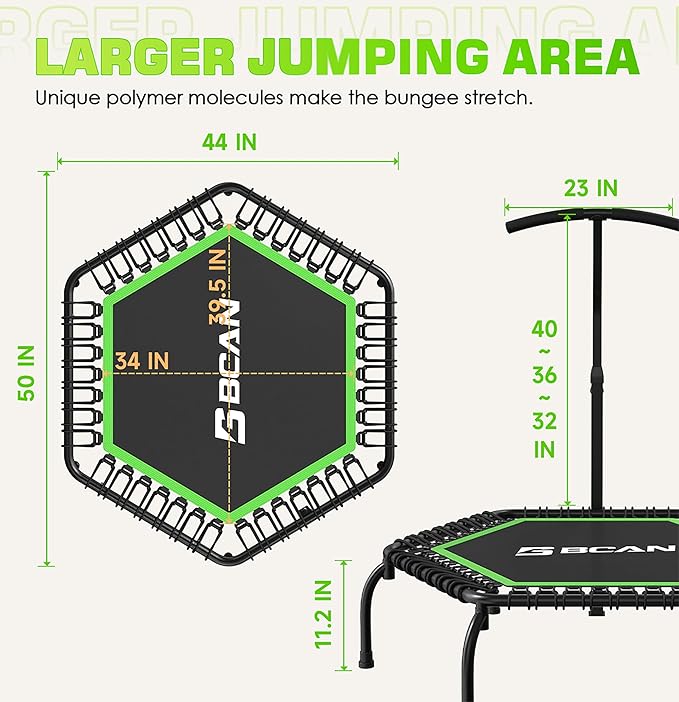BCAN 48"/51" Mini Trampoline 450/550 LBS