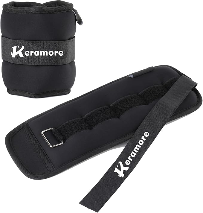 Ankle Weights, 1/2/3/4/5/6/8/10/12 LBS (1 Pair) Wrist Arm