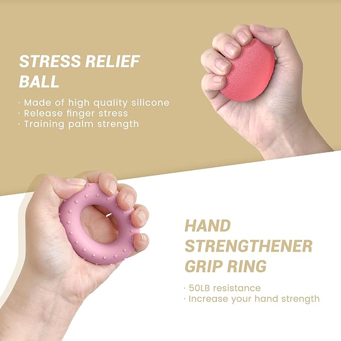 FLYFE Grip Strength Trainer Kit (5 Pack)