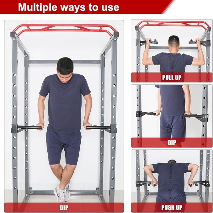 SYL Fitness Dip Bar Attachments for 2" x 2" or 3" x 3" Power