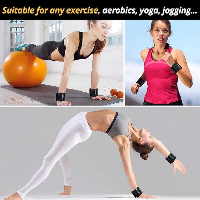 Wrist & Ankle Weights 2 (1lb (1lb or 2lb each 1kg or 2kg total).