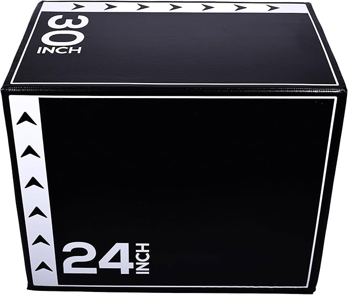 BalanceFrom Plyo Jumping Exercise Box, Home Gym Workout Trainer, Multiple Options