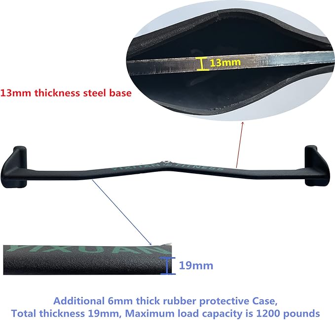Thickened Steel Wide Grip Lat Pulldown Attachments V Bar