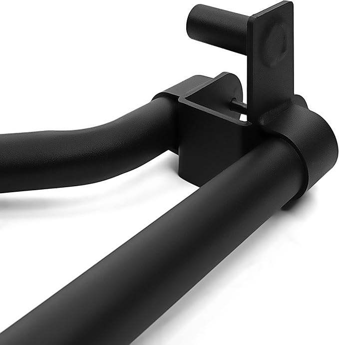 Dip Bar Attachment for Squat & Power Rack 2x2-2.5x2.5-3x3 Inches 1-Inch Hole