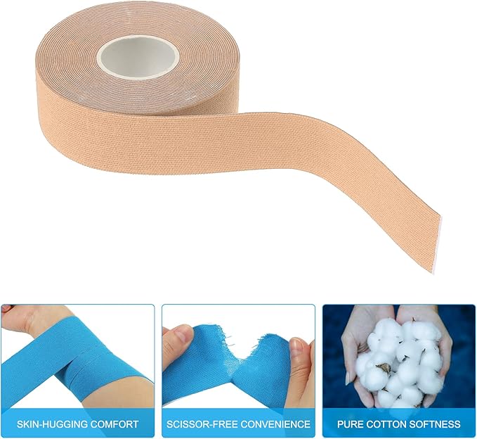 PATIKIL Aerial Hoop Tape, Athletic Tape Adhesive Non-Slip Grip Tape Yoga Rig Sports Tape for Exercises Gymnastics
