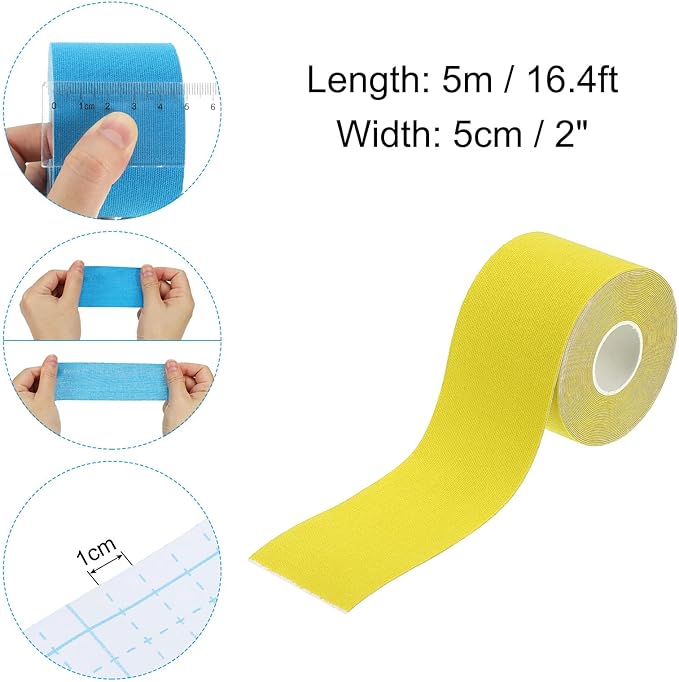 PATIKIL Aerial Hoop Tape, Athletic Tape Adhesive Non-Slip Grip Tape Yoga Rig Sports Tape for Exercises Gymnastics