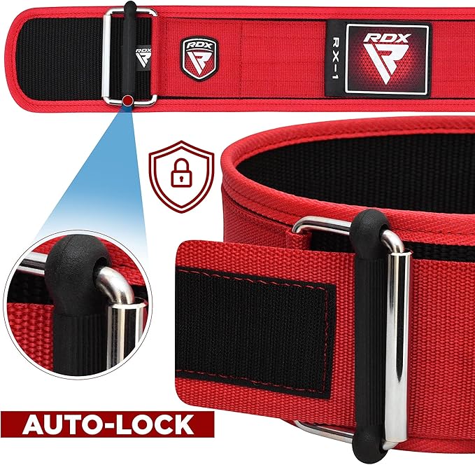 RDX Weight Lifting Belt - AUTO LOCK 4”