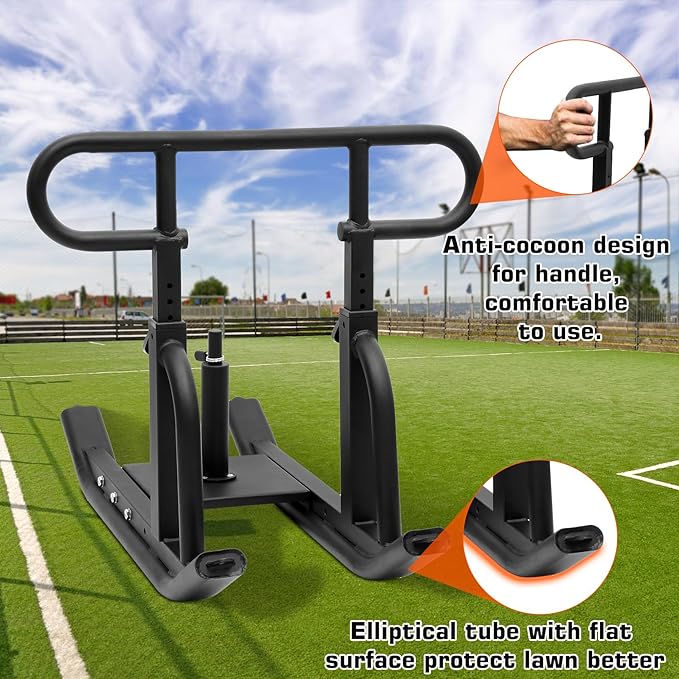Weight Sled, Fitness Sled, Fitness Strength Training Sled,Adjustable 1" and 2" Weight