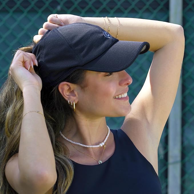 Pony 2.0 Sweat-Wicking Ponytail Hat for Women - Adjustable Baseball Cap for Running, Workouts, Tennis & Outdoors