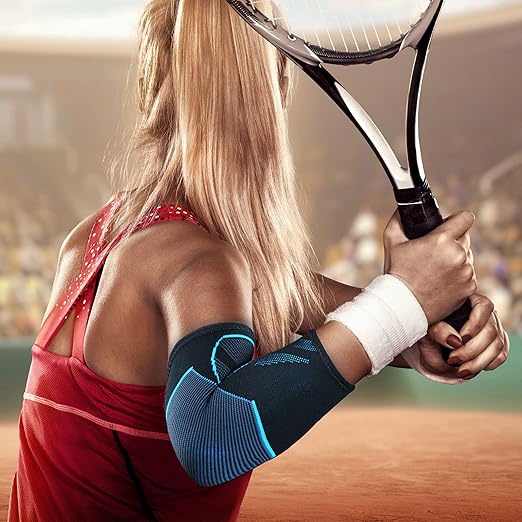 Arm Supports Sleeve,Elbow Compression Sleeve (1 Pair),Tennis Elbow Braces for Tendonitis and Tennis,Arm Supports Sleeves golfer relief for women & men sleeve for weightlifting