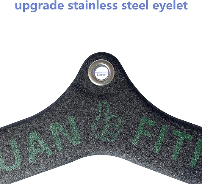 Thickened Steel Wide Grip Lat Pulldown Attachments V Bar