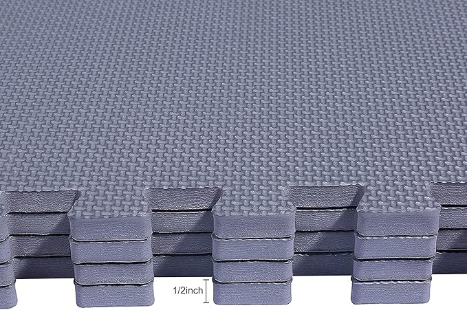 BalanceFrom Puzzle Exercise Mat with EVA Foam Interlocking