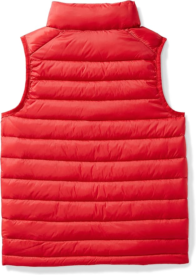 Amazon Essentials Boys and Toddlers' Lightweight Water-Resistant Packable Puffer Vest