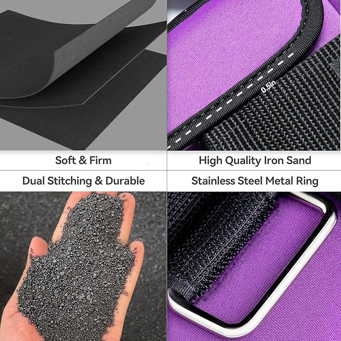Sportneer Adjustable Ankle Weights for Women and Men:1 1 2 2 3 3 4 4 6 6 7 7 8 8 10 10 lbs
