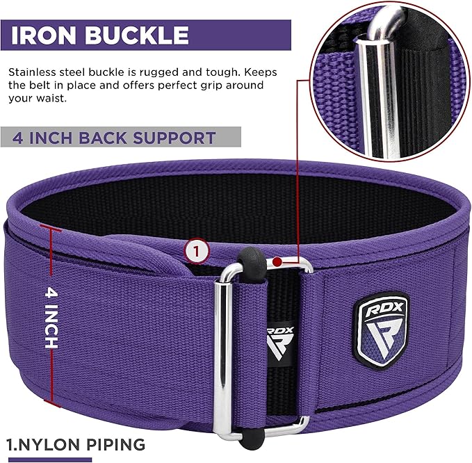 RDX Weight Lifting Belt - AUTO LOCK 4”