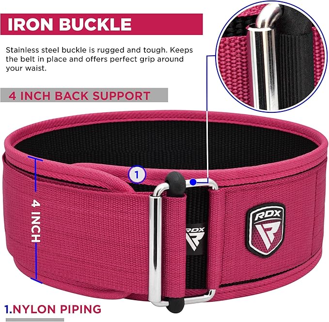 RDX Weight Lifting Belt - AUTO LOCK 4”