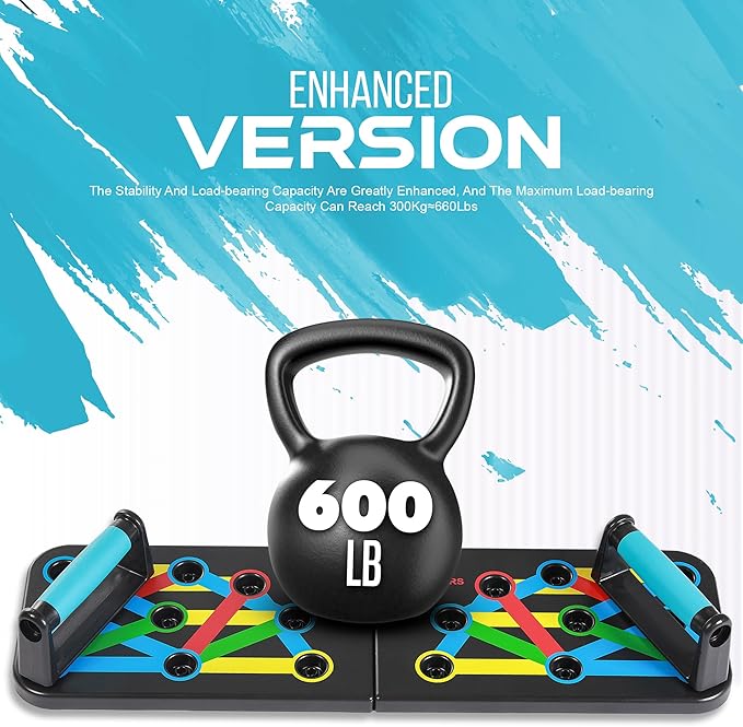 Push Up Board 9 in 1