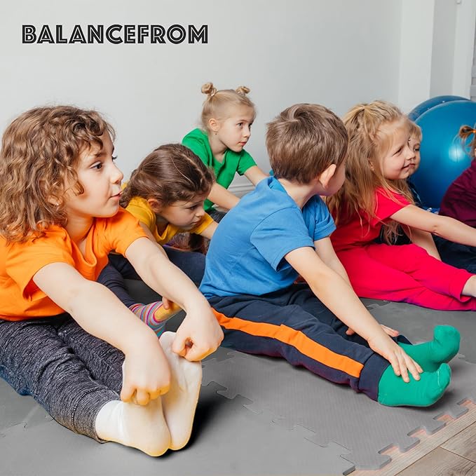 BalanceFrom Puzzle Exercise Mat with EVA Foam Interlocking
