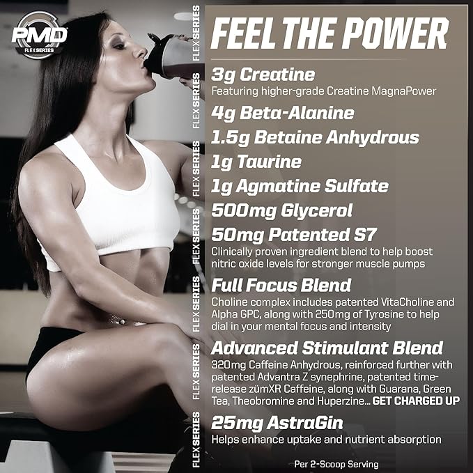 PMD Sports ACG3 Fully Charged - Electrifying Pre Workout Powder - High Energy & Pump Pre Workout for Men and Women to Maximize Focus, Endurance & Performance - BlackBerry Lemonade (30-60 Servings)