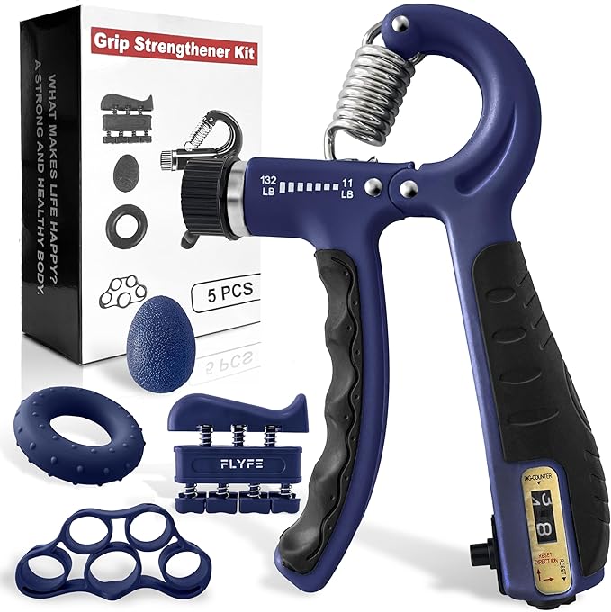 FLYFE Grip Strength Trainer Kit (5 Pack)