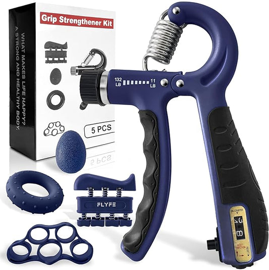 FLYFE Grip Strength Trainer Kit (5 Pack)