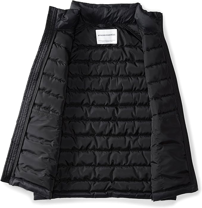 Amazon Essentials Boys and Toddlers' Lightweight Water-Resistant Packable Puffer Vest