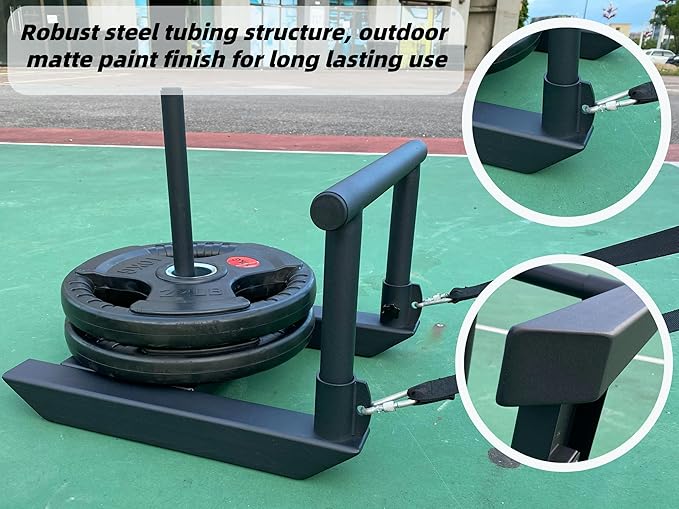 Weight Training Sled Fitness Push-Pull Sled Speed Training