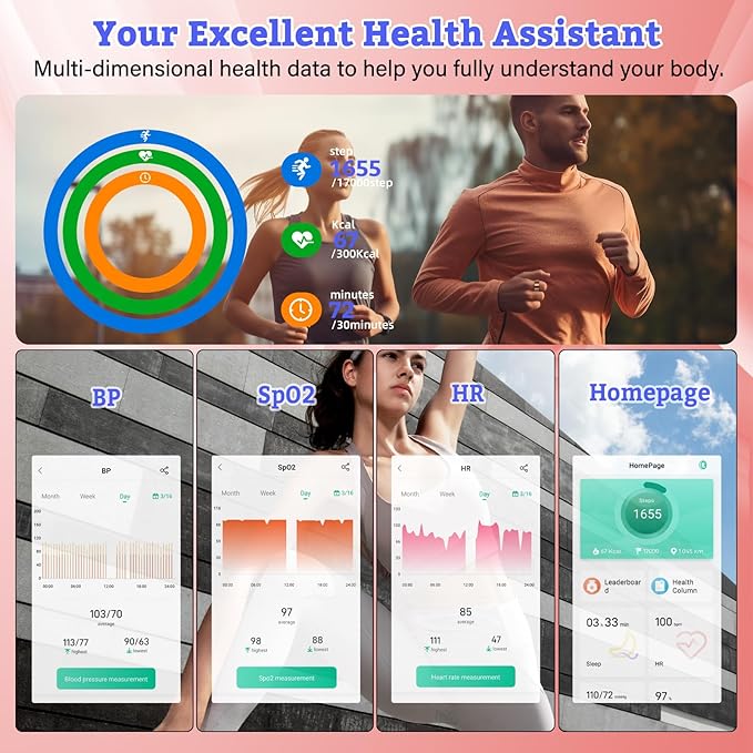 BANGALORE Smart Fitness Ring for Men & Women – Activity & Wellness Tracker with Heart Rate, Sleep, and Blood Oxygen Monitoring, Motion Tracking, Waterproof Build, and No Subscription Required (10#)