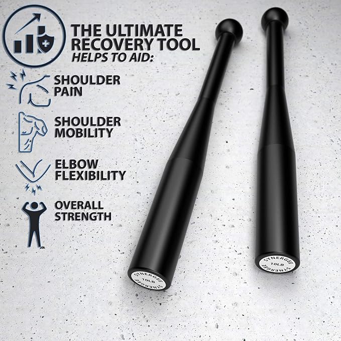 Synergee Indian Clubs 1lb 2lb, 5lb, 5lb, 10lb 10lb & 15lb. Power