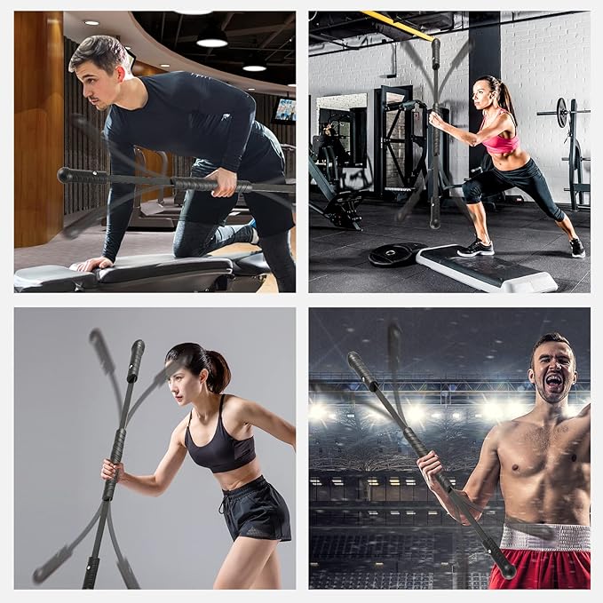Elastic Fitness Bar Fitness Body Bars Muscle Strength