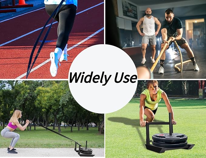 Weight Training Sled Fitness Push-Pull Sled Speed Training