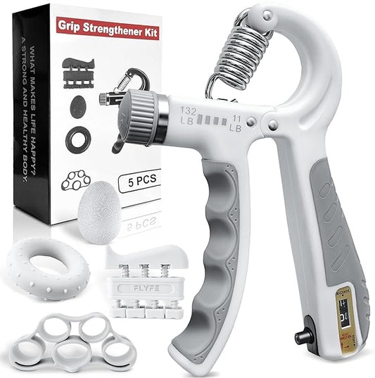 FLYFE Grip Strength Trainer Kit (5 Pack)