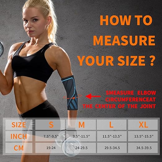 Arm Supports Sleeve,Elbow Compression Sleeve (1 Pair),Tennis Elbow Braces for Tendonitis and Tennis Elbow,Arm Supports Sleeves golfer,tennis elbow relief for women & men,elbow sleeve for weightlifting