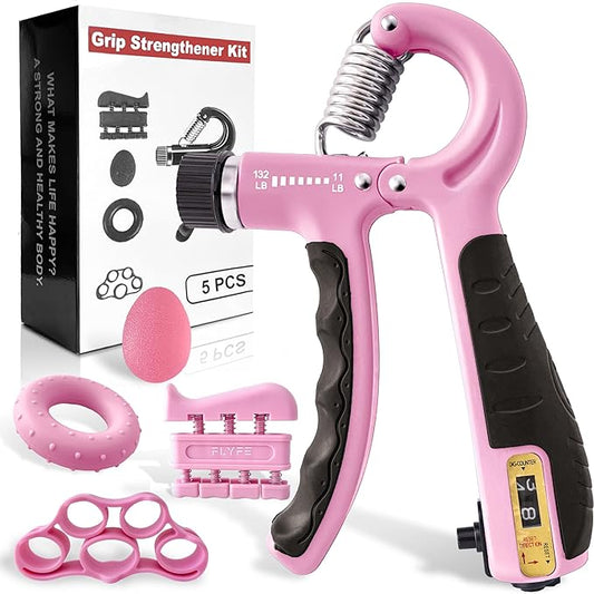 FLYFE Grip Strength Trainer Kit (5 Pack)