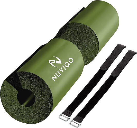 Barbell Pad Squat Pad for Lunges and Squats - Hip Thrust Pad for Standard and Olympic Bars - Provides Cushion to Neck and Shoulders While Training