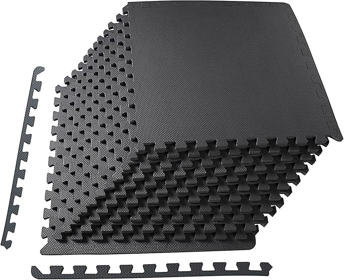 BalanceFrom Puzzle Exercise Mat with EVA Foam Interlocking