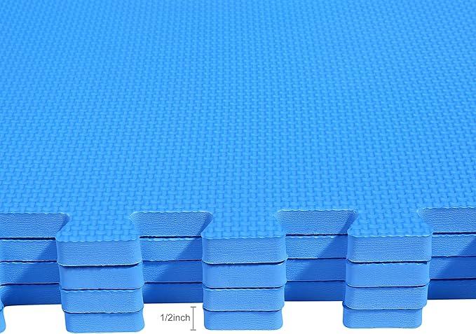 BalanceFrom Puzzle Exercise Mat with EVA Foam Interlocking